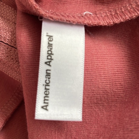 NWOT American Apparel Track Jacket Pink size M - Picture 5 of 6